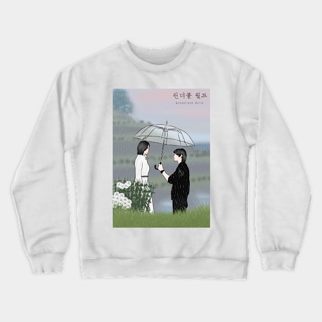 Wonderful World Korean Drama Crewneck Sweatshirt by ArtRaft Pro